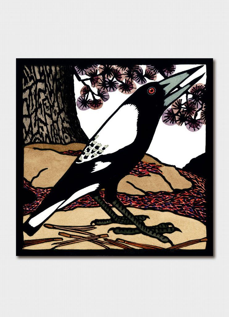 Kit Hiller art card - Magpie