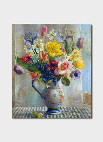 Nora Heysen art card - Flowers in a Jug