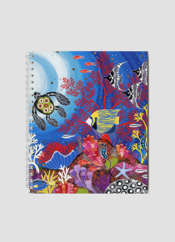 Melanie Hava Small Notebook - Reef Paradise