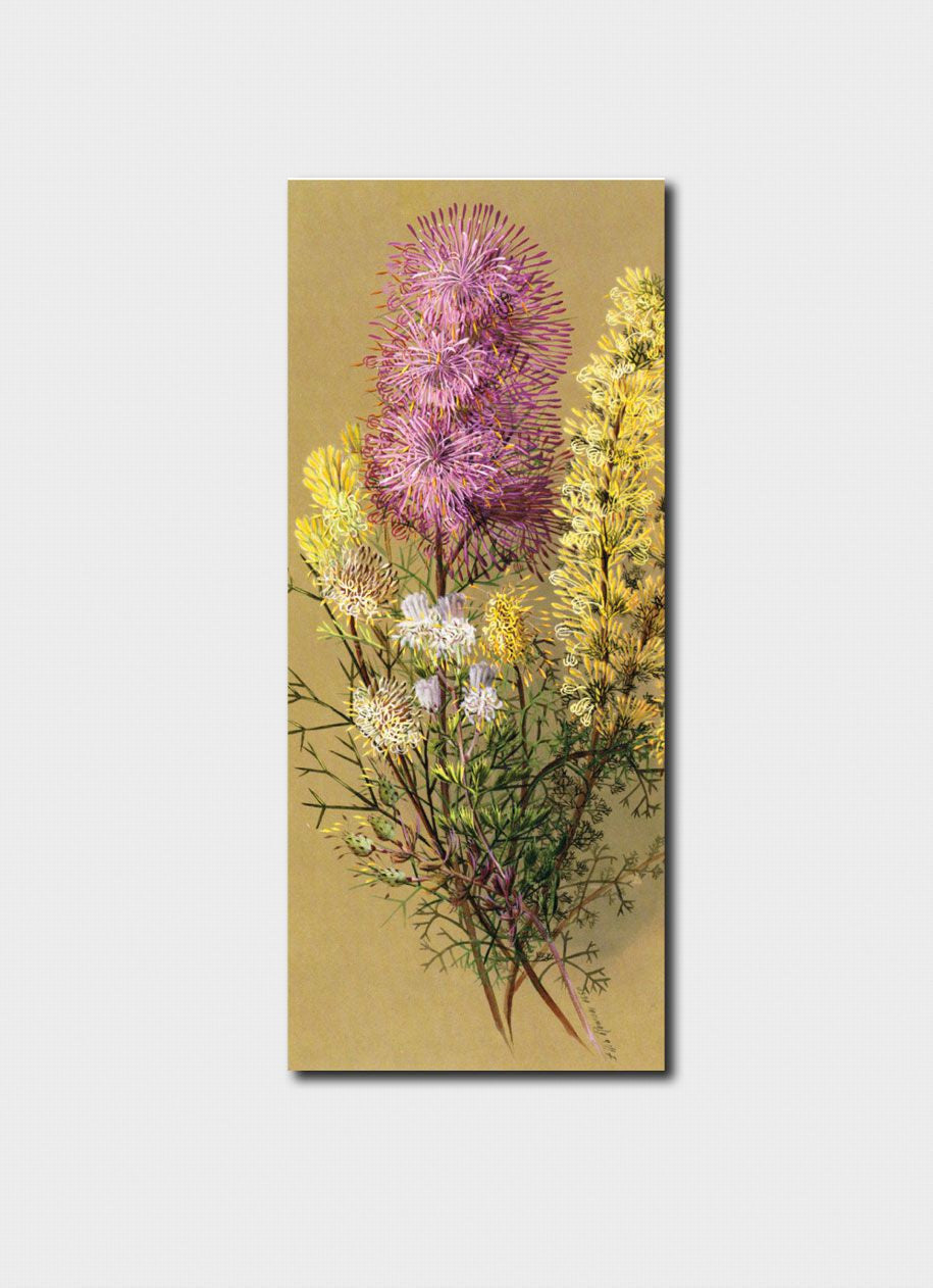 Ellis Rowan Rose Cone Flower Bookmark