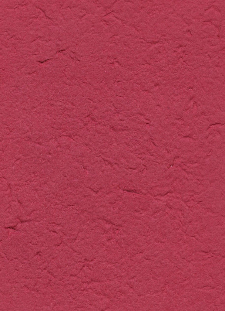 Handmade in Chiang Mai Mulberry Paper - Red (CHM0035)
