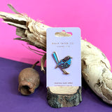 Splendid Fairy Wren Enamel Pin