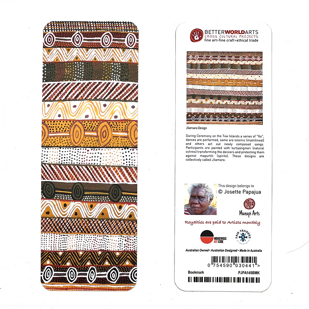 BWA Bookmark - Josette Papajua - Jilamara