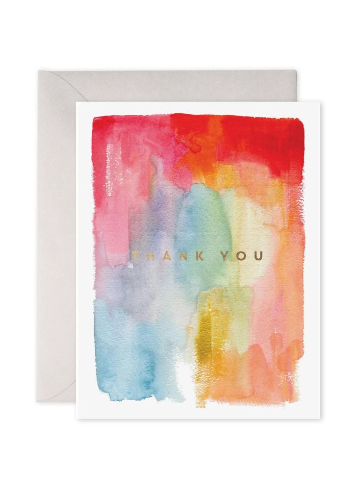 E. Frances - Colourful Thanks (foiled)