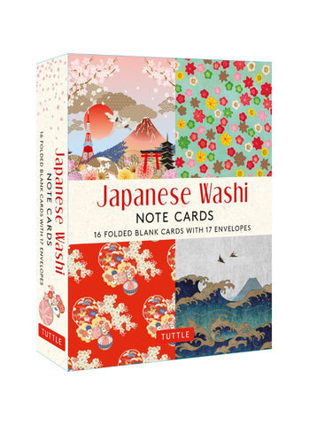 Japanese Washi Note Cards
