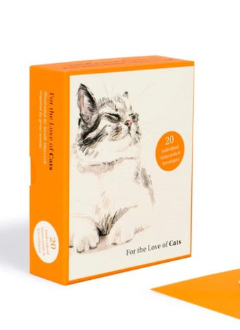 FOR THE LOVE OF CATS Boxed Notecards