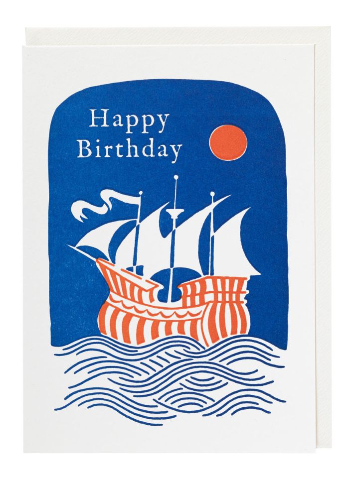 Archivist Press - Birthday Sails (Letterpress)