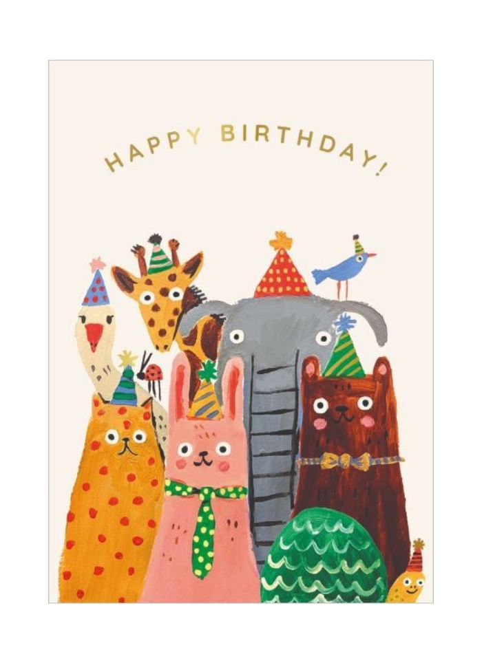 Ohh Deer Card - Happy Birthday Animals