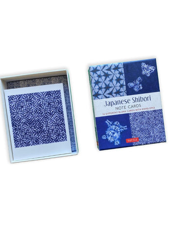 Japanese Shibori Note Cards