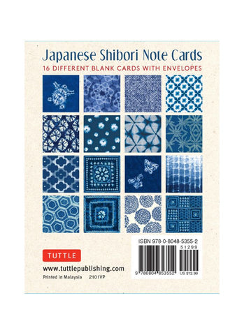 Japanese Shibori Note Cards