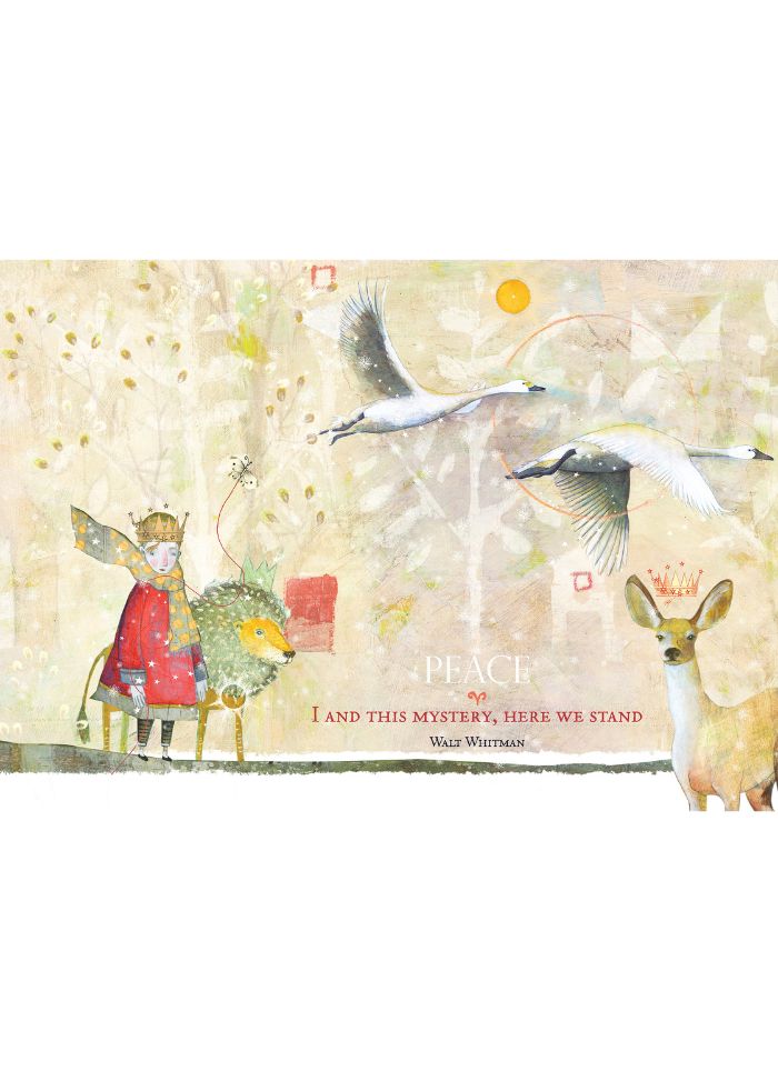 Sacredbee Christmas card - I and this Mystery