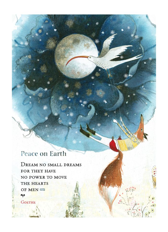 Sacredbee Christmas card - No Small Dreams