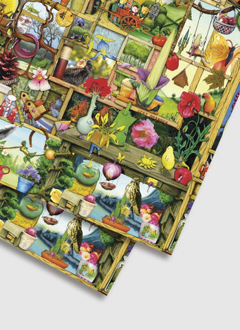 Colin Thompson Wrapping Paper - Garden Cupboard