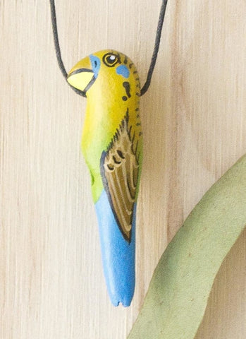 Songbird Whistle Necklace - Budgerigar