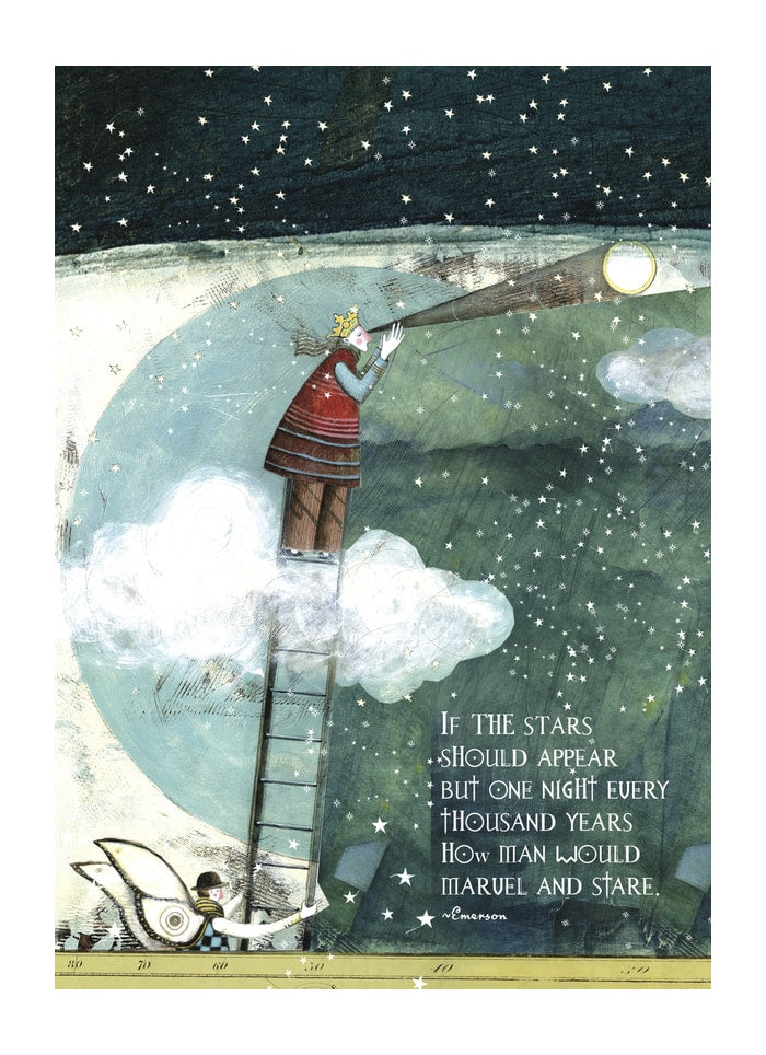 Sacredbee Christmas card - Marvel and Stare
