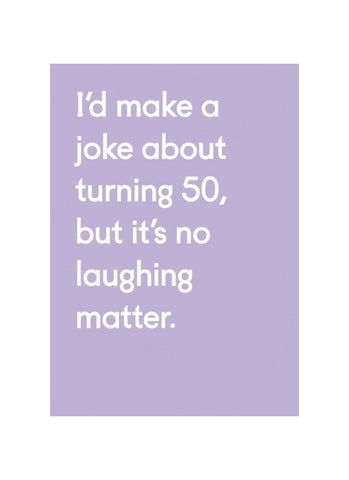 Ohh Deer Card - Joke About Turning 50