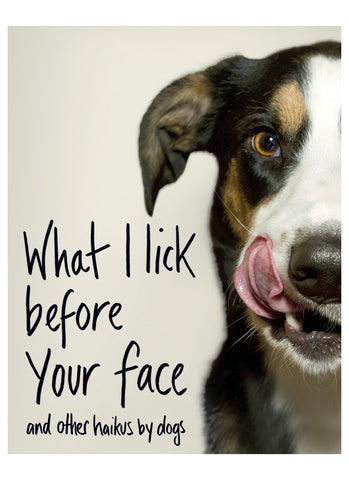 WHAT I LICK BEFORE YOUR FACE  by Jamie Coleman (HB)