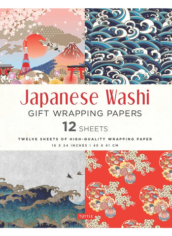 Japanese Washi Gift Wrapping Papers