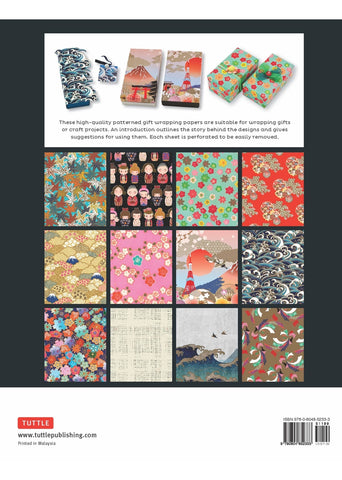 Japanese Washi Gift Wrapping Papers - back cover