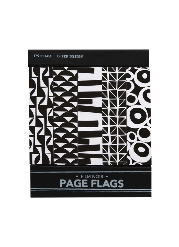 Page Flags - Film Noir (Sticky Notes)