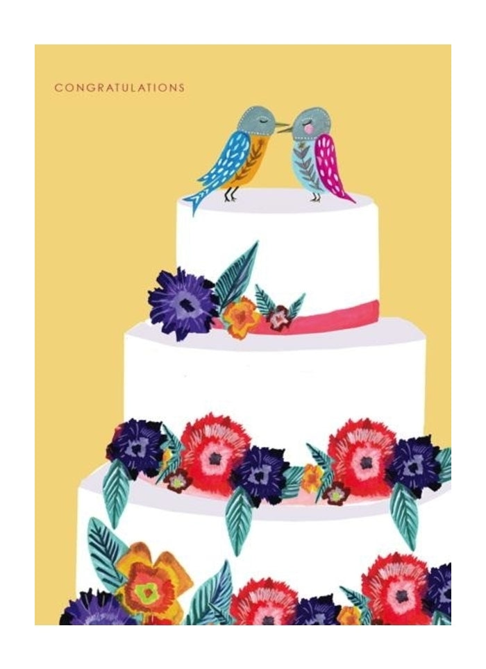 Hutch Cassidy greeting card - Wedding Cake