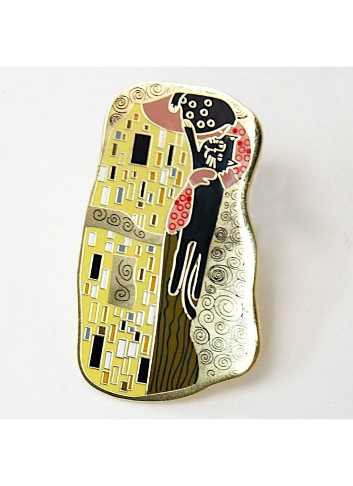 The Cat Kiss Luxury Enamel Pin