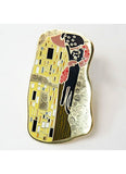 The Cat Kiss Luxury Enamel Pin