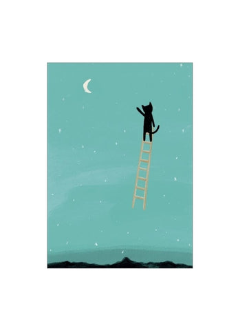 Niaski - Georgia O'Cat Ladder to the Moon