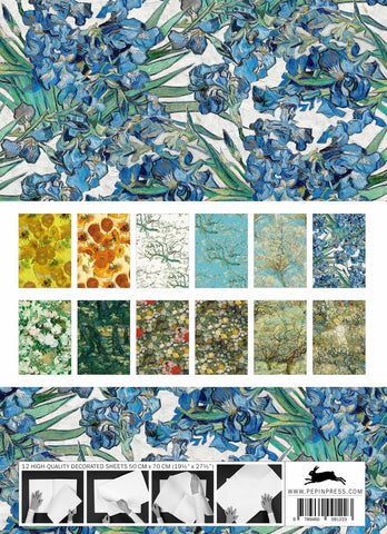 Van Gogh Gift & Creative Wrapping Papers - back
