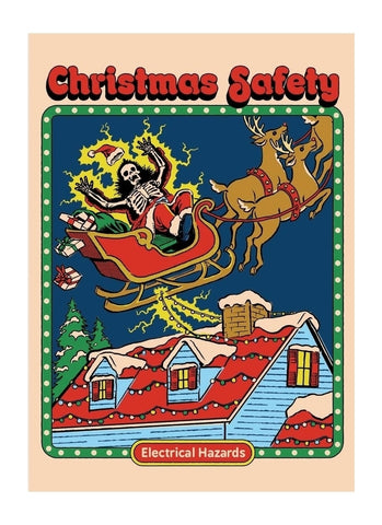 Christmas Safety Christmas card