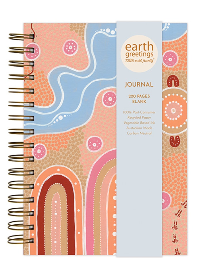 Earth Greetings A5 blank Journal - Out There
