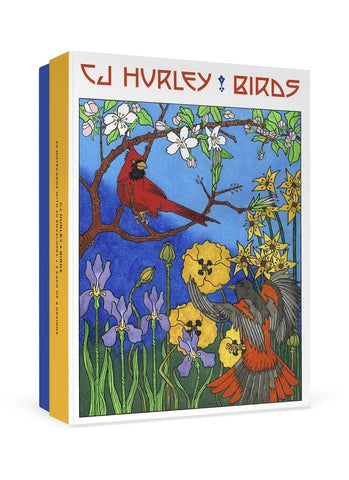 C J Hurley: Birds Boxed Notecards