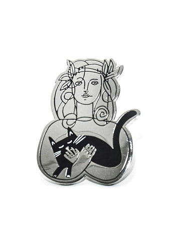 Picatso Cat Lady Luxury Enamel Pin