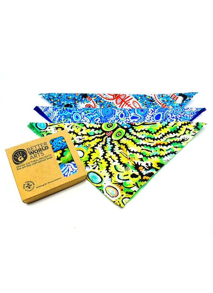 Boxed Set of 3 Handkerchiefs - Cedric Varcoe