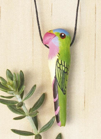 Songbird Whistle Necklace - Princess Parrot