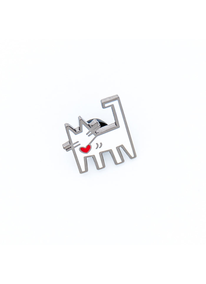 Keith Hairball Enamel Pin