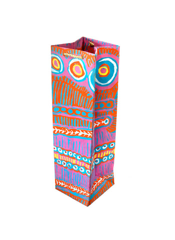 Better World Arts Handmade Paper Bottle Gift Bag - Murdie Morris