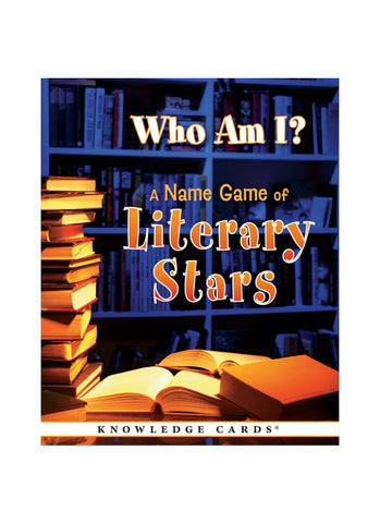 Who Am I? A Name Game of Literary Stars Knowledge Cards (pack)