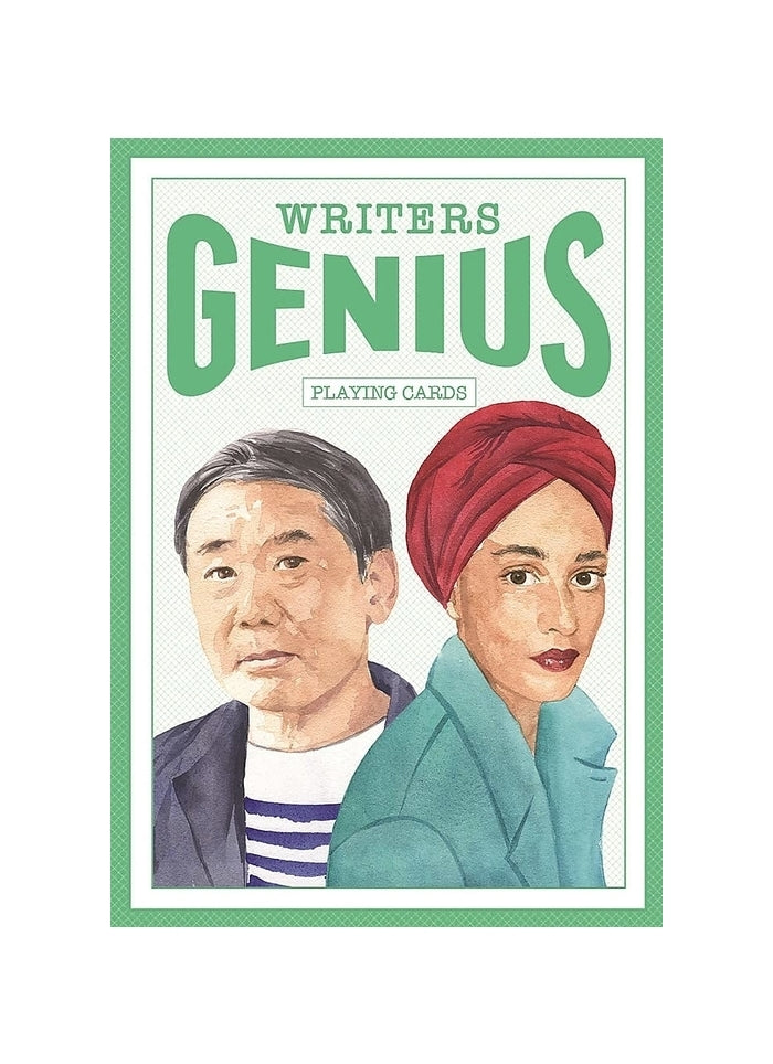 Genius Writers Playing Cards  (pack)