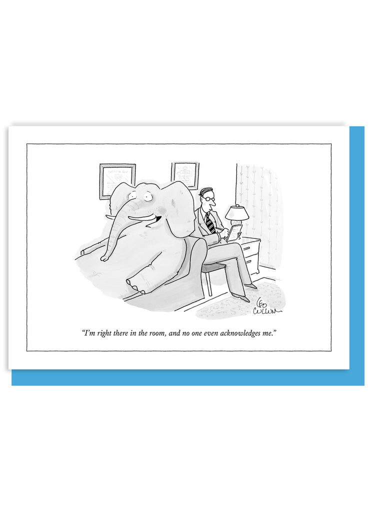 New Yorker Cartoon Card - No One Even Acknowledges Me