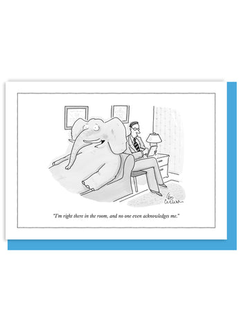 New Yorker Cartoon Card - No One Even Acknowledges Me