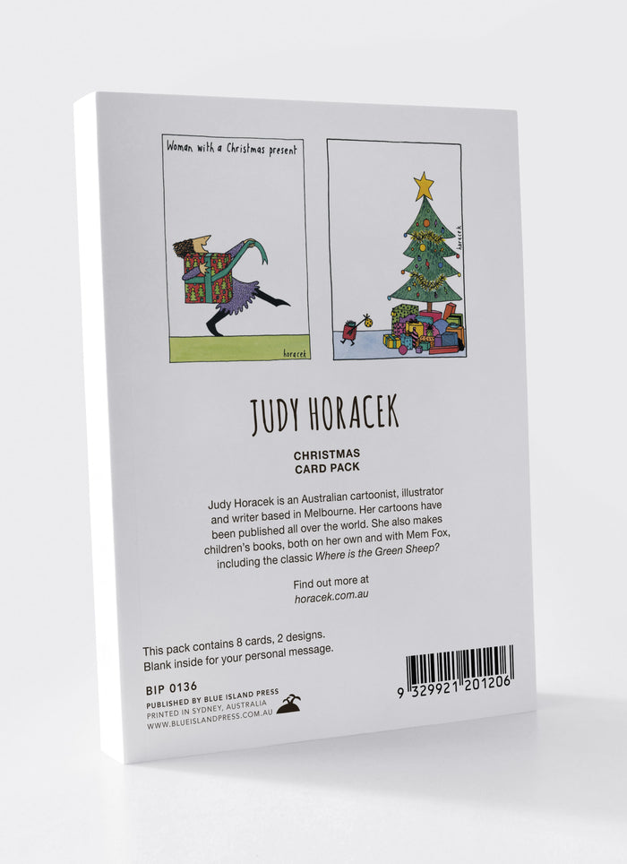 ILF Charity Christmas Card Pack - Judy Horacek (0136) - back