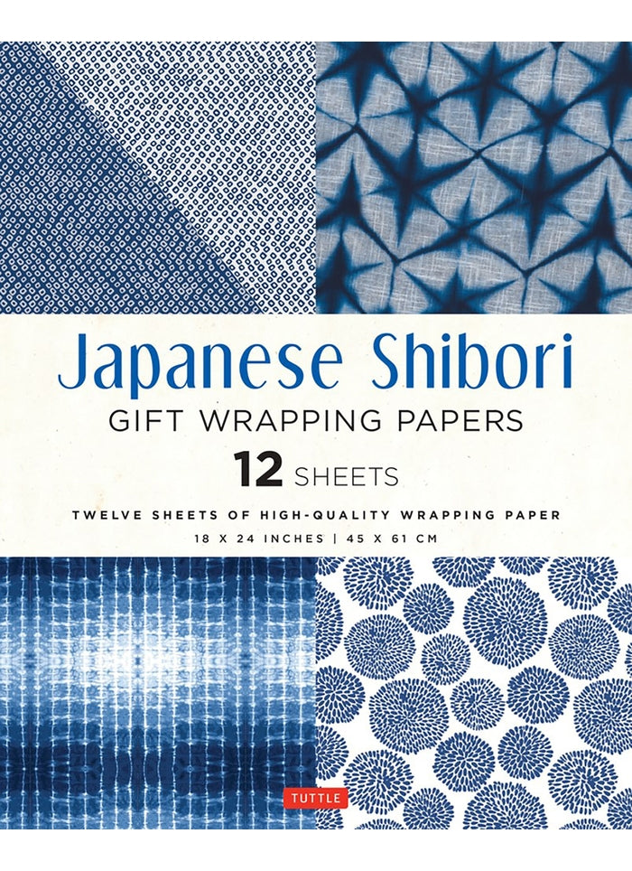 Japanese Shibori Gift Wrapping Papers