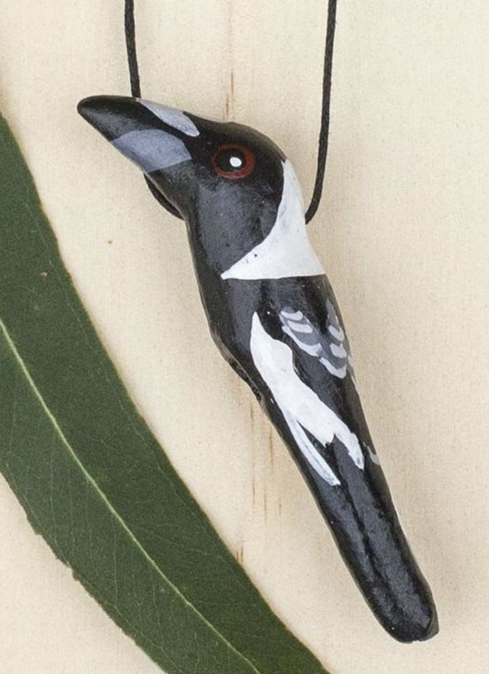 Songbird Whistle Necklace - Australian Magpie