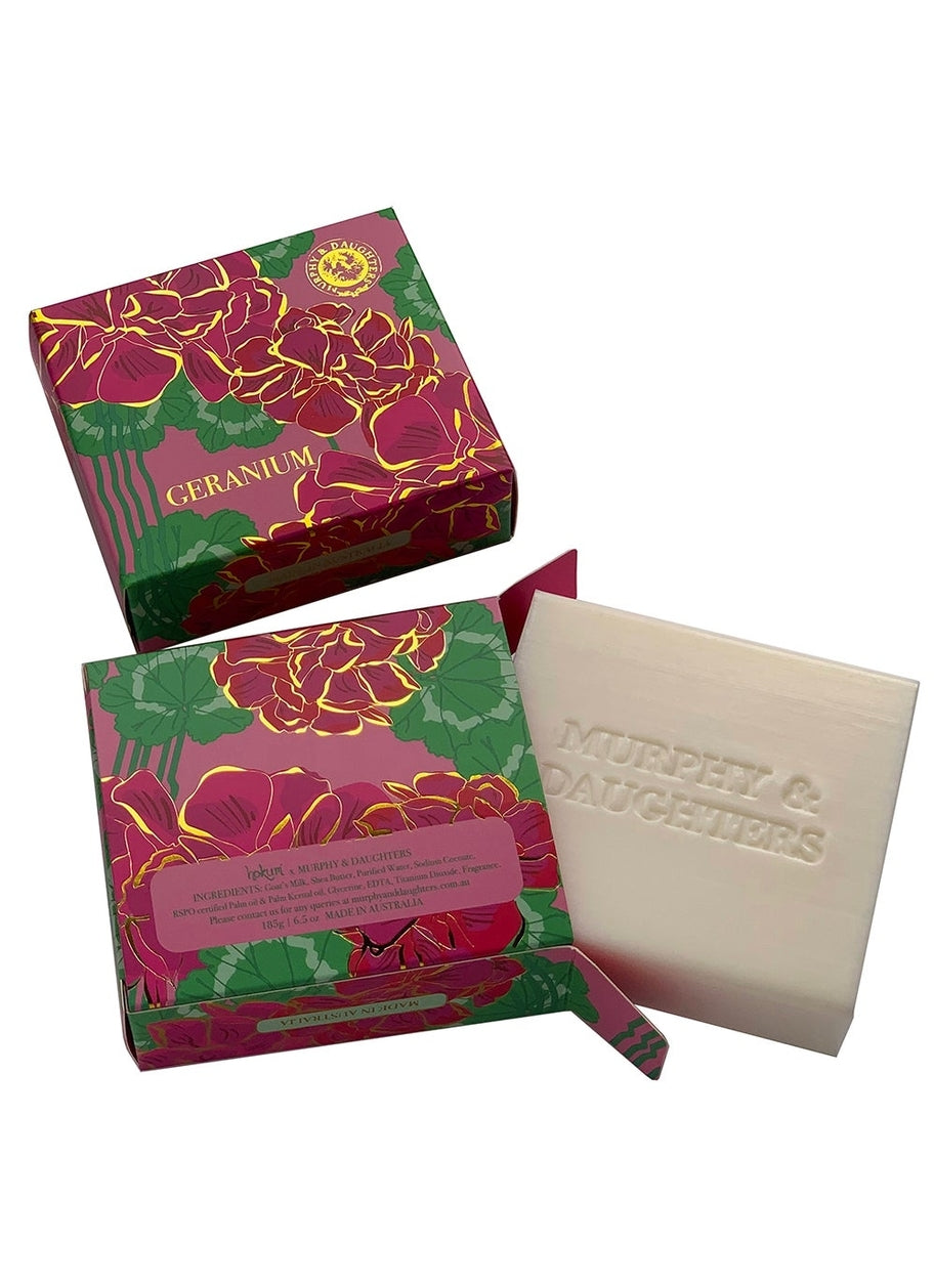 Murphy & Daughters Boxed Soap - Geranium