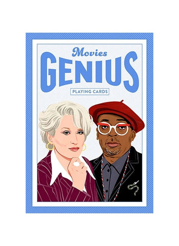 Genius Movies, Genius Playing Cards  (pack)