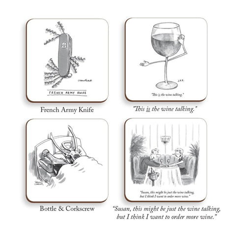 New Yorker Coasters - Wine
