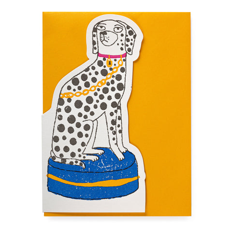 Archivist Press  - Cut Out Card -Dalmatian (Letterpress)