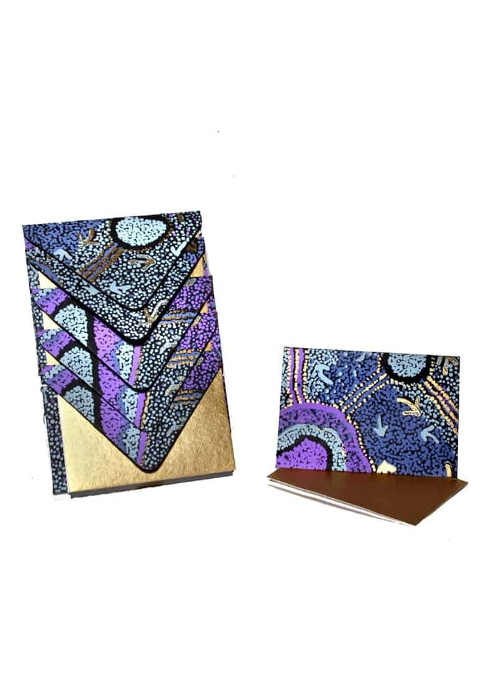 Better World Arts Handmade Envelope & Gift Card Pack - Pauline Nampijinpa Singleton