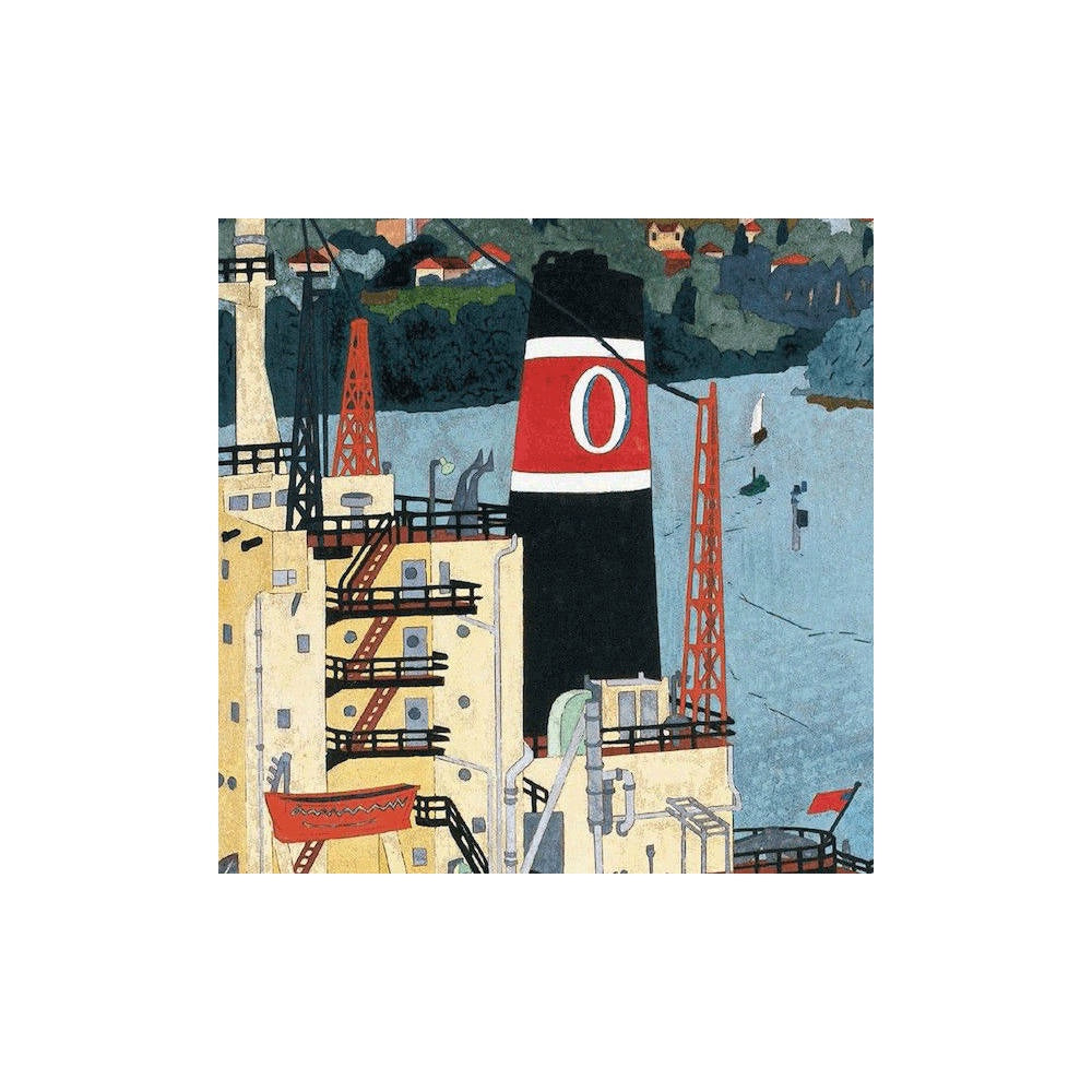 Cressida Campbell Card Pack - Harbour - 6